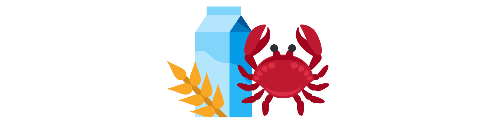 picture of oat milk and red crab
